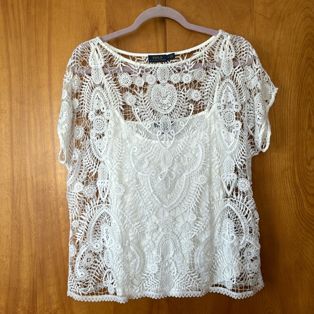 Ralph Lauren Lace Blouse